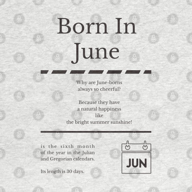 Born in June by miverlab